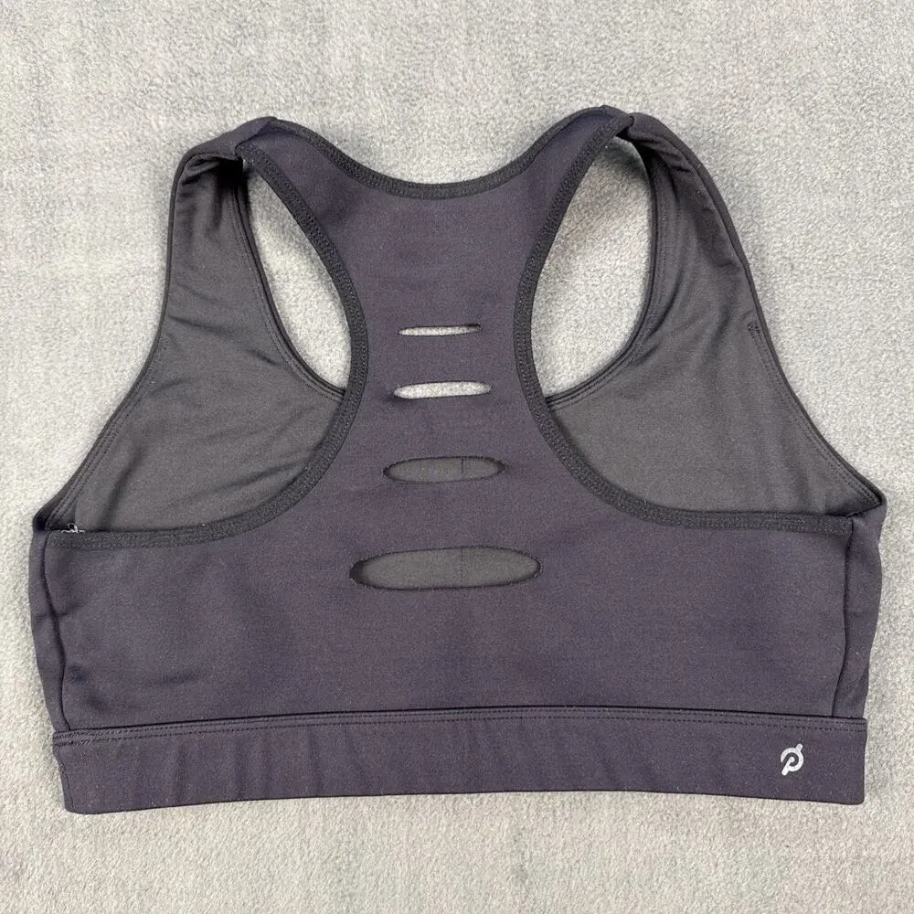 Peloton Sports Bra Size M Medium Support Black
